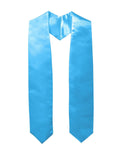 Plain Graduation Stole - 16 Colors Available - Graduation Cap&Gown