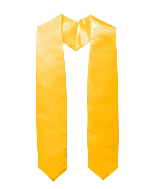 Plain Graduation Stole (Youth) - 15 Colors Available - Graduation Cap&Gown