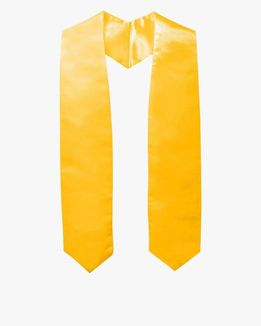 Plain Graduation Stole (Youth) - 15 Colors Available - Graduation Cap&Gown