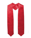 Plain Graduation Stole (Youth) - 15 Colors Available - Graduation Cap&Gown
