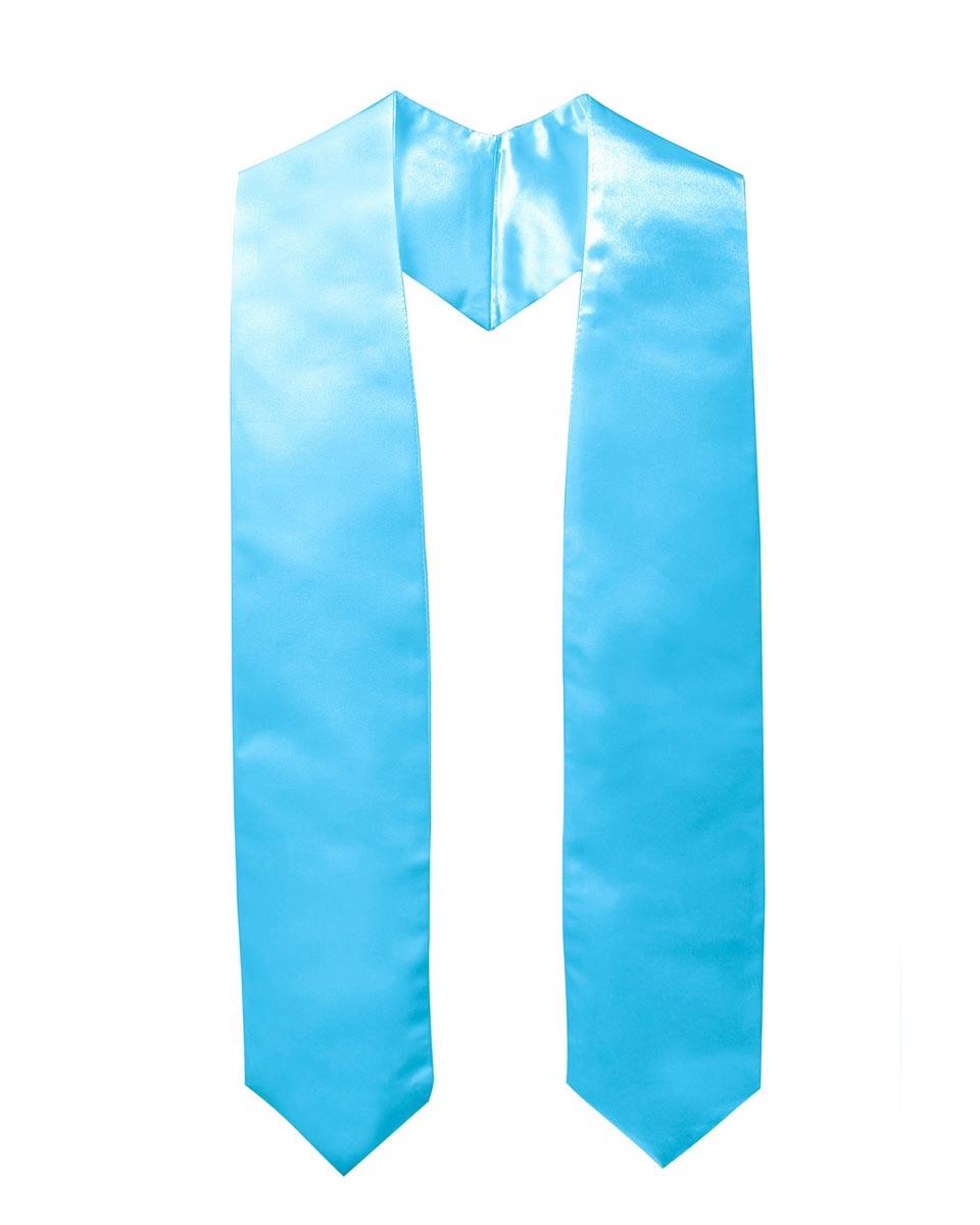 Plain Graduation Stole (Youth) - 15 Colors Available - Graduation Cap&Gown