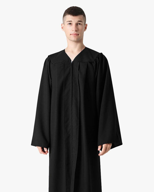 High School Premium Matte Graduation Gown Only TEST - Graduation Cap&Gown
