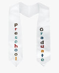 Kindergarten/Preschool Printed Graduation Stole - Graduation Cap&Gown