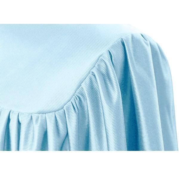 Shiny Light Blue Kindergarten/Preschool Gown - Graduation Cap&Gown