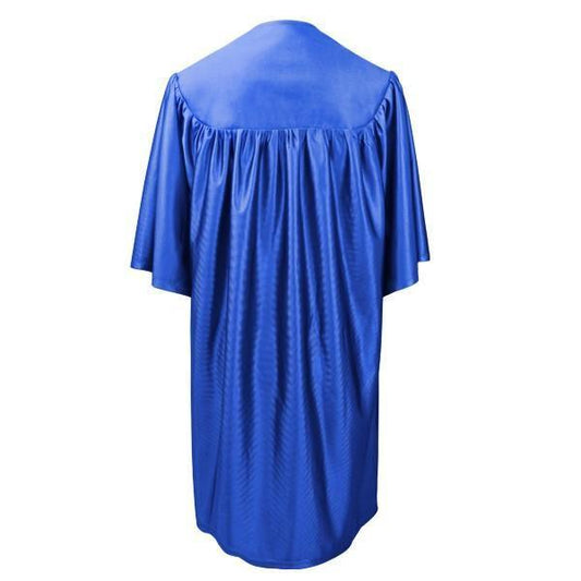 Shiny Royal Blue Kindergarten/Preschool Gown - Graduation Cap&Gown
