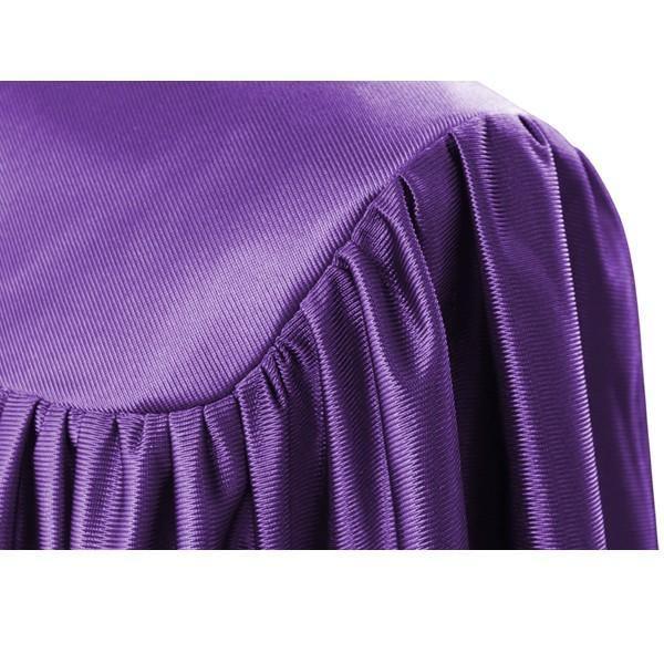 Shiny Purple Kindergarten/Preschool Gown - Graduation Cap&Gown