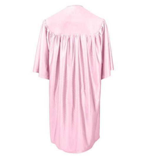 Shiny Pink Kindergarten/Preschool Gown - Graduation Cap&Gown