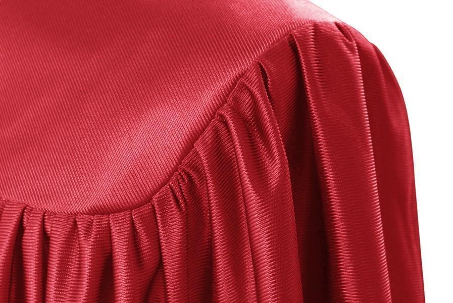 Shiny Red Kindergarten/Preschool Gown - Graduation Cap&Gown