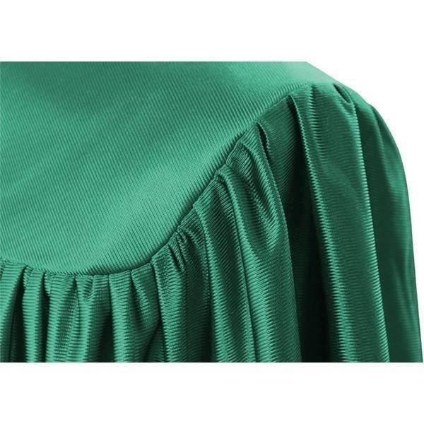 Shiny Emerald Green Kindergarten/Preschool Gown - Graduation Cap&Gown
