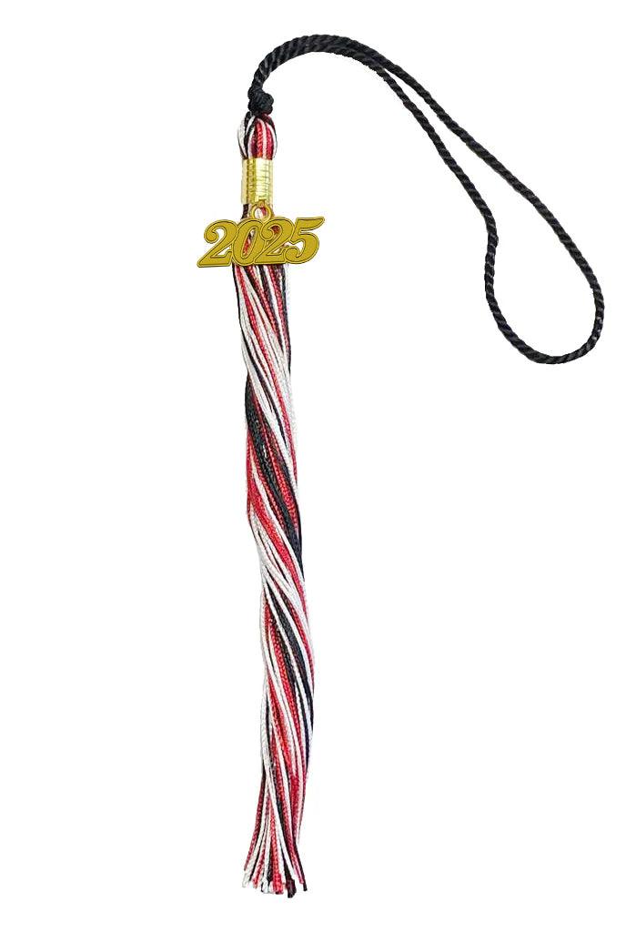 Triple Color Graduation Tassel - Graduation Cap&Gown