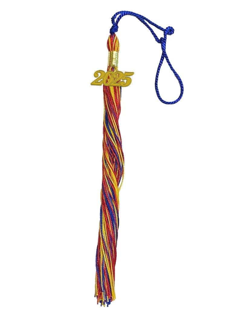 Triple Color Graduation Tassel - Graduation Cap&Gown