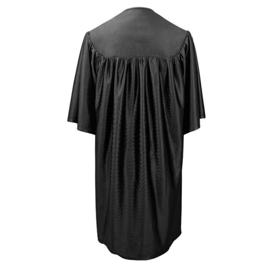 Shiny Black Kindergarten/Preschool Cap & Gown - Graduation Cap&Gown