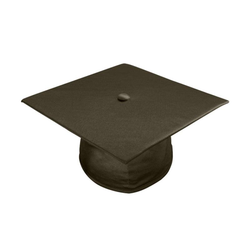 Shiny Brown Bachelors Academic Cap & Gown - Graduation Cap&Gown
