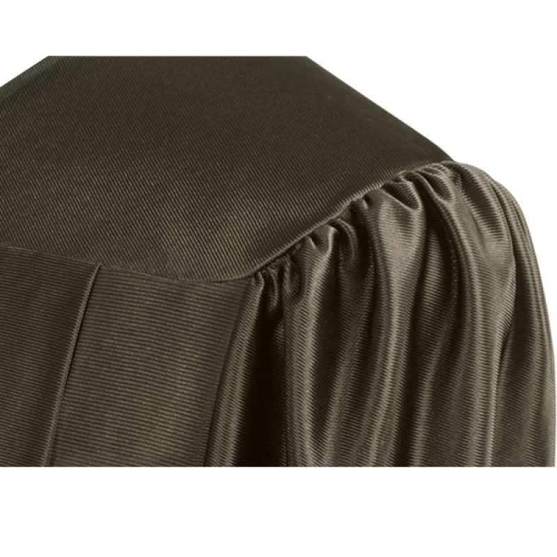 Shiny Brown Bachelors Academic Cap & Gown - Graduation Cap&Gown