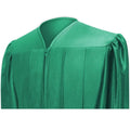Shiny Emerald Green Bachelors Academic Cap & Gown - Graduation Cap&Gown