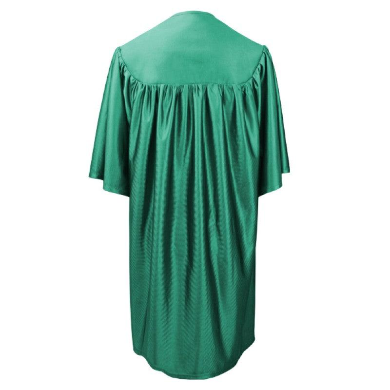 Shiny Emerald Green Kindergarten/Preschool Cap & Gown - Graduation Cap&Gown