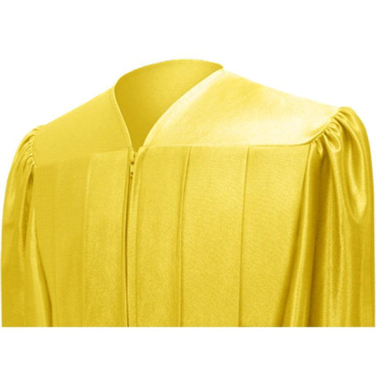 Shiny Gold Junior High/Middle School Cap & Gown - Graduation Cap&Gown