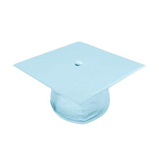 Shiny Light Blue Kindergarten/Preschool Cap - Graduation Cap&Gown