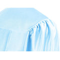 Shiny Light Blue Bachelors Academic Cap & Gown - Graduation Cap&Gown