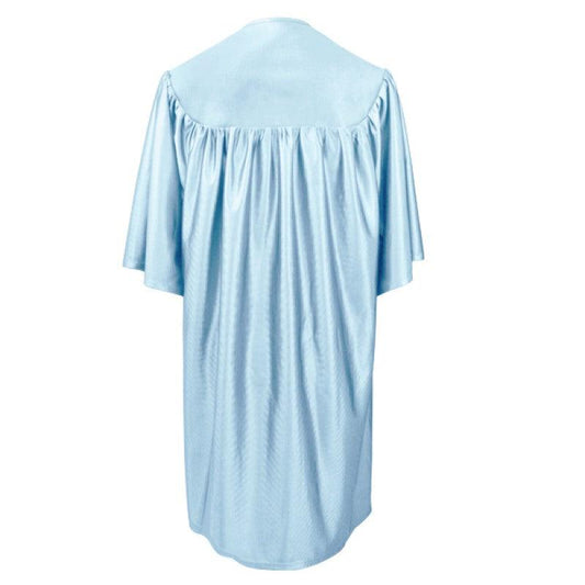 Shiny Light Blue Kindergarten/Preschool Cap & Gown - Graduation Cap&Gown