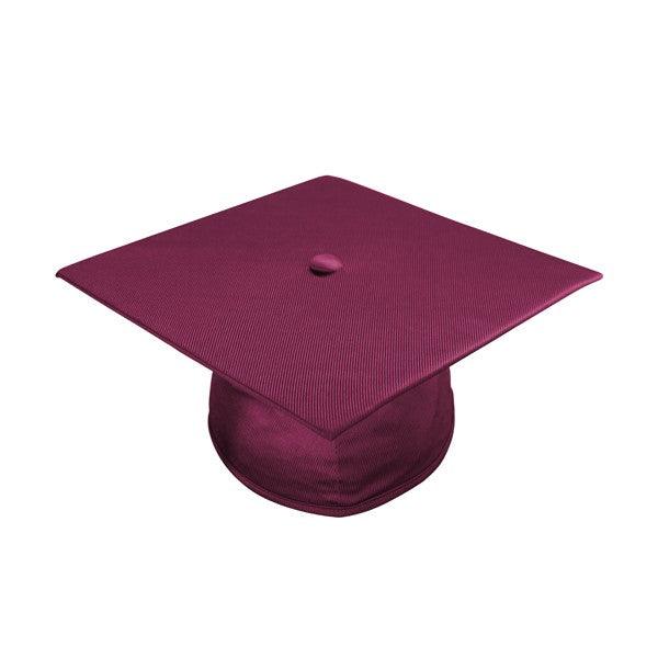 Shiny Maroon Kindergarten/Preschool Cap - Graduation Cap&Gown