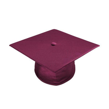 Shiny Maroon Kindergarten/Preschool Cap - Graduation Cap&Gown