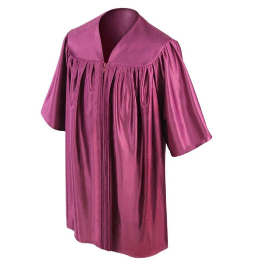 Shiny Maroon Kindergarten/Preschool Gown - Graduation Cap&Gown