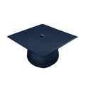Shiny Navy Blue Bachelors Academic Cap & Gown - Graduation Cap&Gown