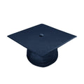 Shiny Navy Blue High School Cap & Gown - Graduation Cap&Gown