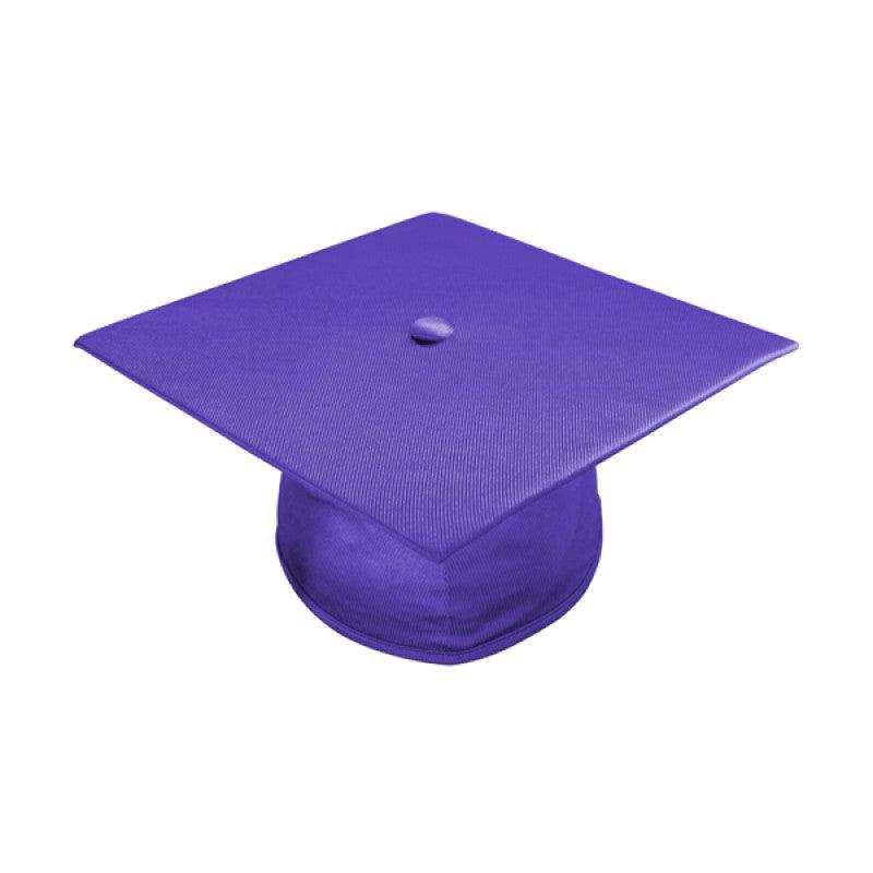 Shiny Purple High School Cap & Gown - Graduation Cap&Gown