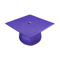 Shiny Purple Bachelors Academic Cap & Gown - Graduation Cap&Gown