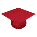 Shiny Red High School Cap & Gown - Graduation Cap&Gown