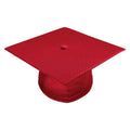 Shiny Red Bachelors Academic Cap & Gown - Graduation Cap&Gown