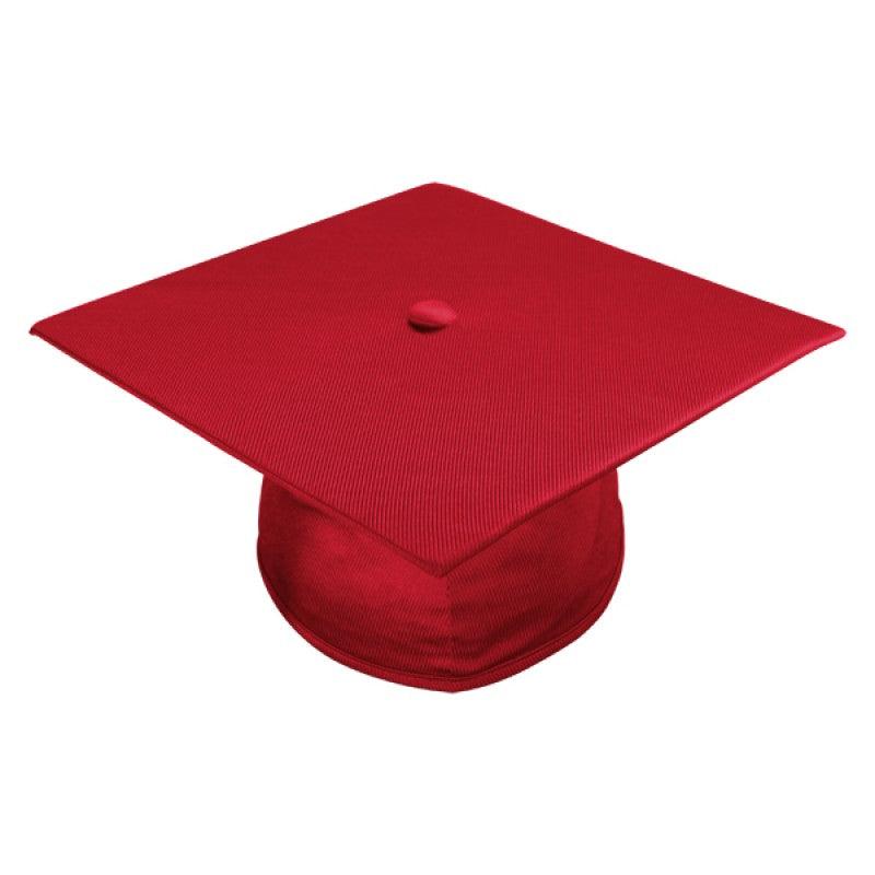 Shiny Red Bachelors Academic Cap & Gown - Graduation Cap&Gown