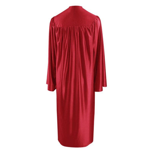 Shiny Red Junior High/Middle School Cap & Gown - Graduation Cap&Gown