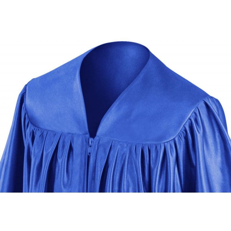 Shiny Royal Blue Kindergarten/Preschool Gown - Graduation Cap&Gown