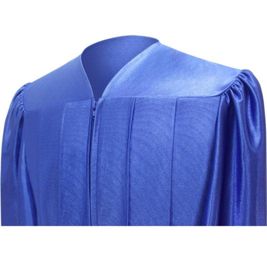 Shiny Royal Blue Bachelors Academic Cap & Gown - Graduation Cap&Gown