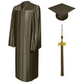12 Colors Shiny Elementary Graduation Cap and Gown - Graduation Cap&Gown