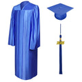 Shiny Royal Blue Elementary Cap & Gown - Graduation Cap&Gown