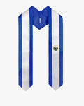 17 Country Flag Graduation Stoles Embroidery Sashes for Study Aboard International Students - Graduation Cap&Gown
