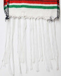 Mexican Serape Graduation Stole with White Tassel - 7 Colors Available - Graduation Cap&Gown