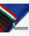 Mexican Serape Graduation Stole with White Tassel - 7 Colors Available - Graduation Cap&Gown