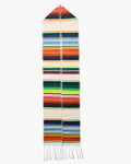 Mexican Serape Graduation Stole with White Tassel - 7 Colors Available - Graduation Cap&Gown
