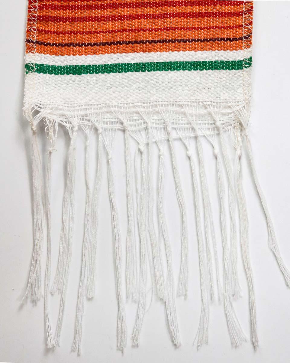 Mexican Serape Graduation Stole with White Tassel - 7 Colors Available - Graduation Cap&Gown
