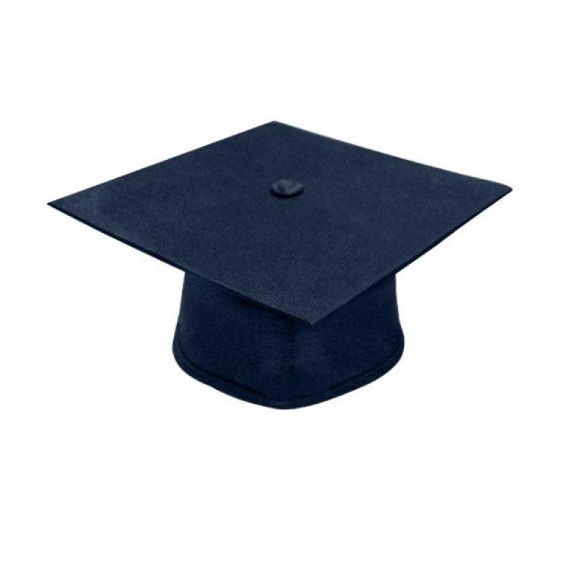 Matte Navy Blue Bachelors Cap & Gown - Graduation Cap&Gown