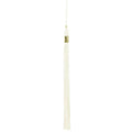 White Academic Tassel 2023 - Graduation Cap&Gown