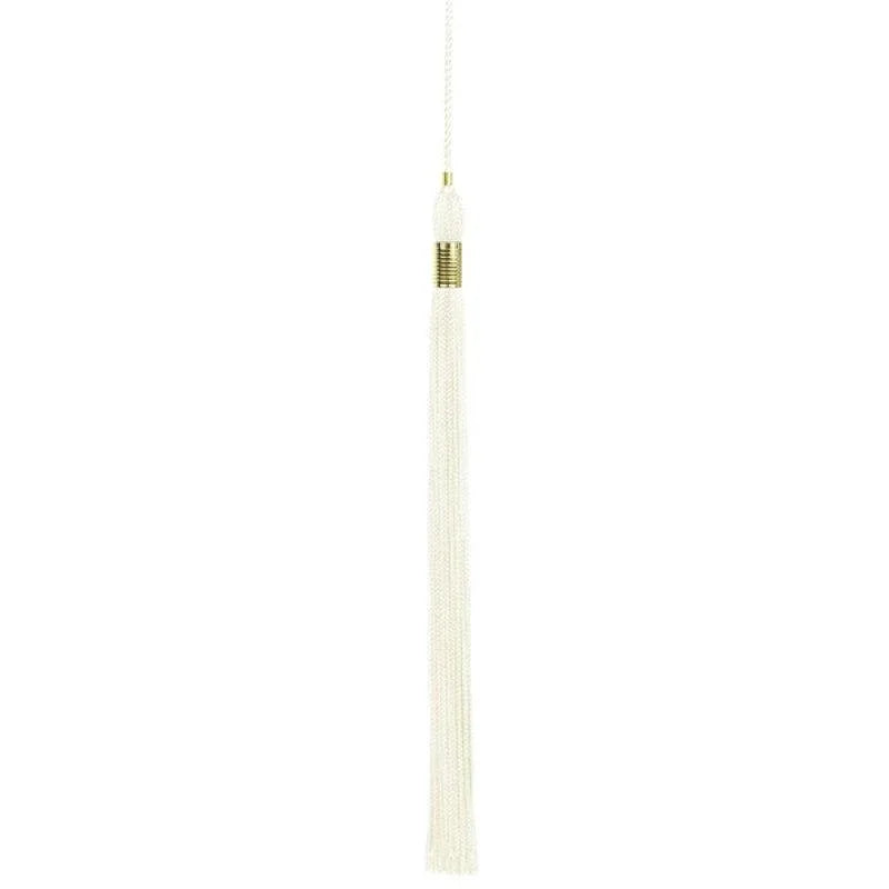 White Academic Tassel 2023 - Graduation Cap&Gown