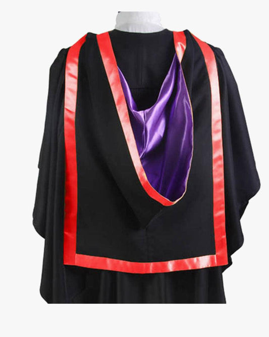 Custom UK British Academic Master Hood - Graduation Cap&Gown